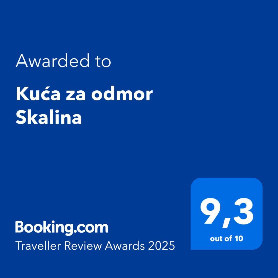 Villa Kuca Za Odmor Skalina - Sea View Splitska Exterior foto